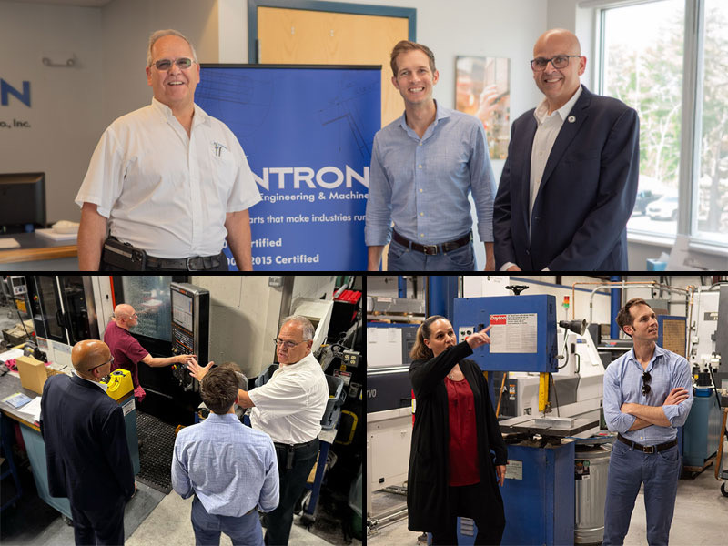 Congressman & State Representative Visit Antron Engineering